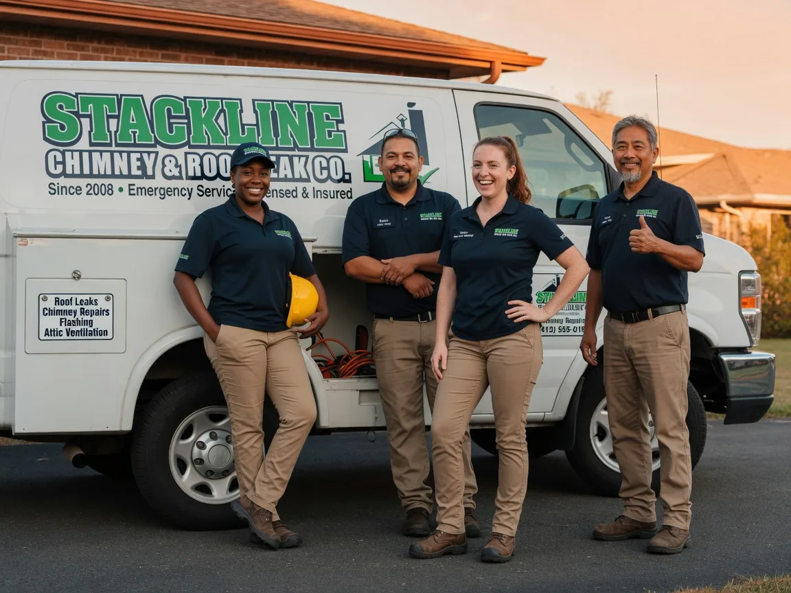 Chimney flashing repair company in Galva, KS